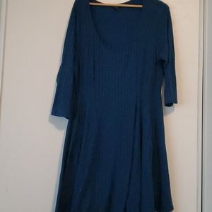 Torrid midi sweater dress,  size 2